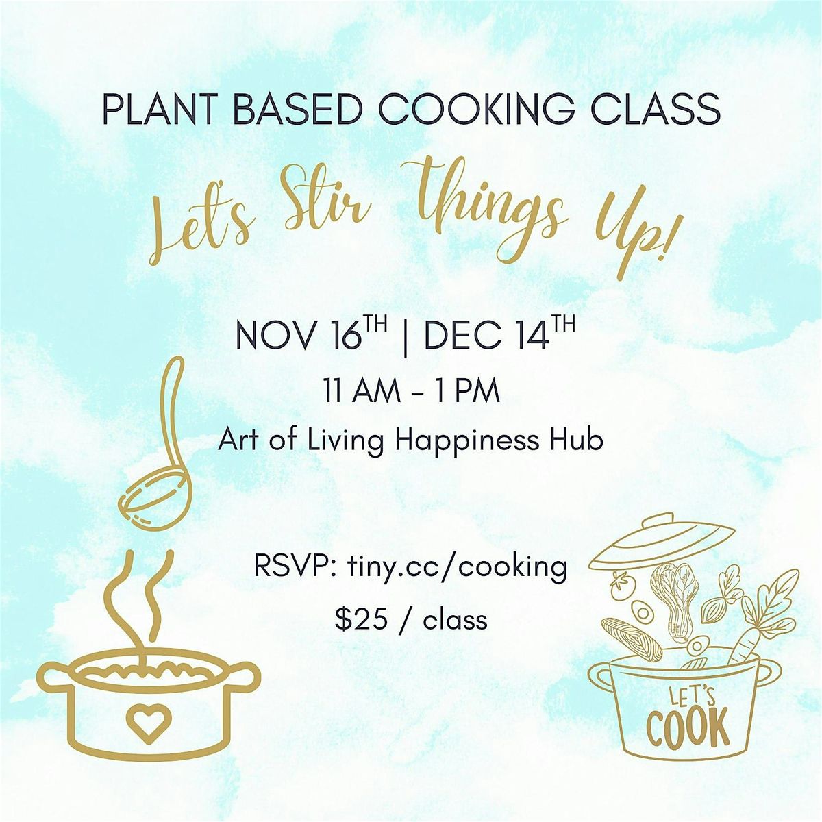 Plant Based Cooking Class