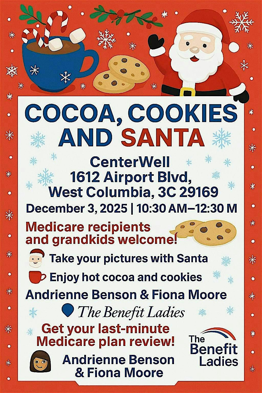 Cocoa, Cookies and Santa