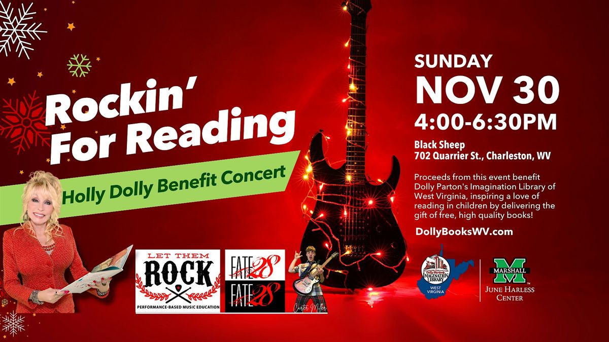 Rockin' For Reading Holly Dolly Benefit Concert & Community Art Celebration