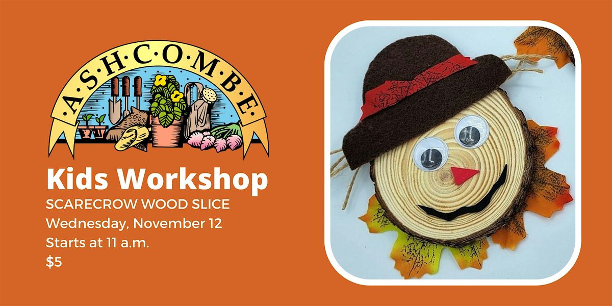 Scarecrow Wood Slice