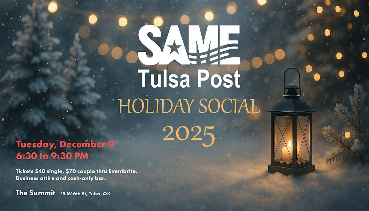 2025 SAME Tulsa Post Holiday Party