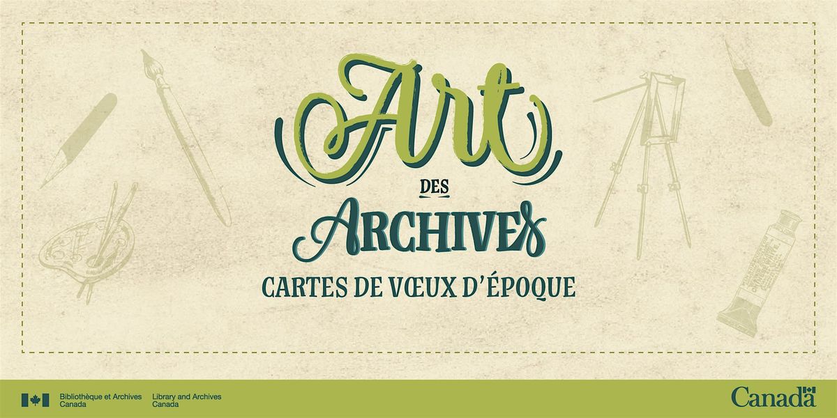 Art des Archives : Cartes de v\u0153ux d'\u00e9poque