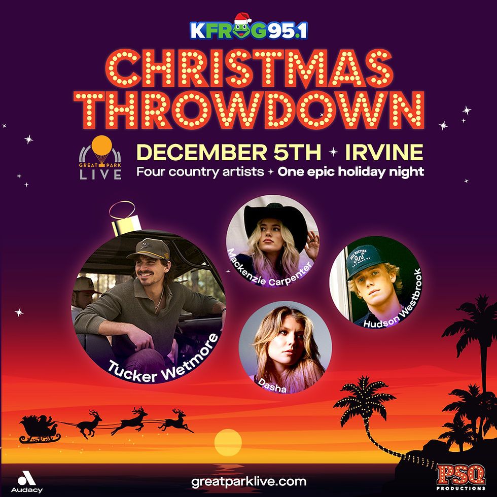 KFROG 95.1 Christmas Throwdown at Great Park Live