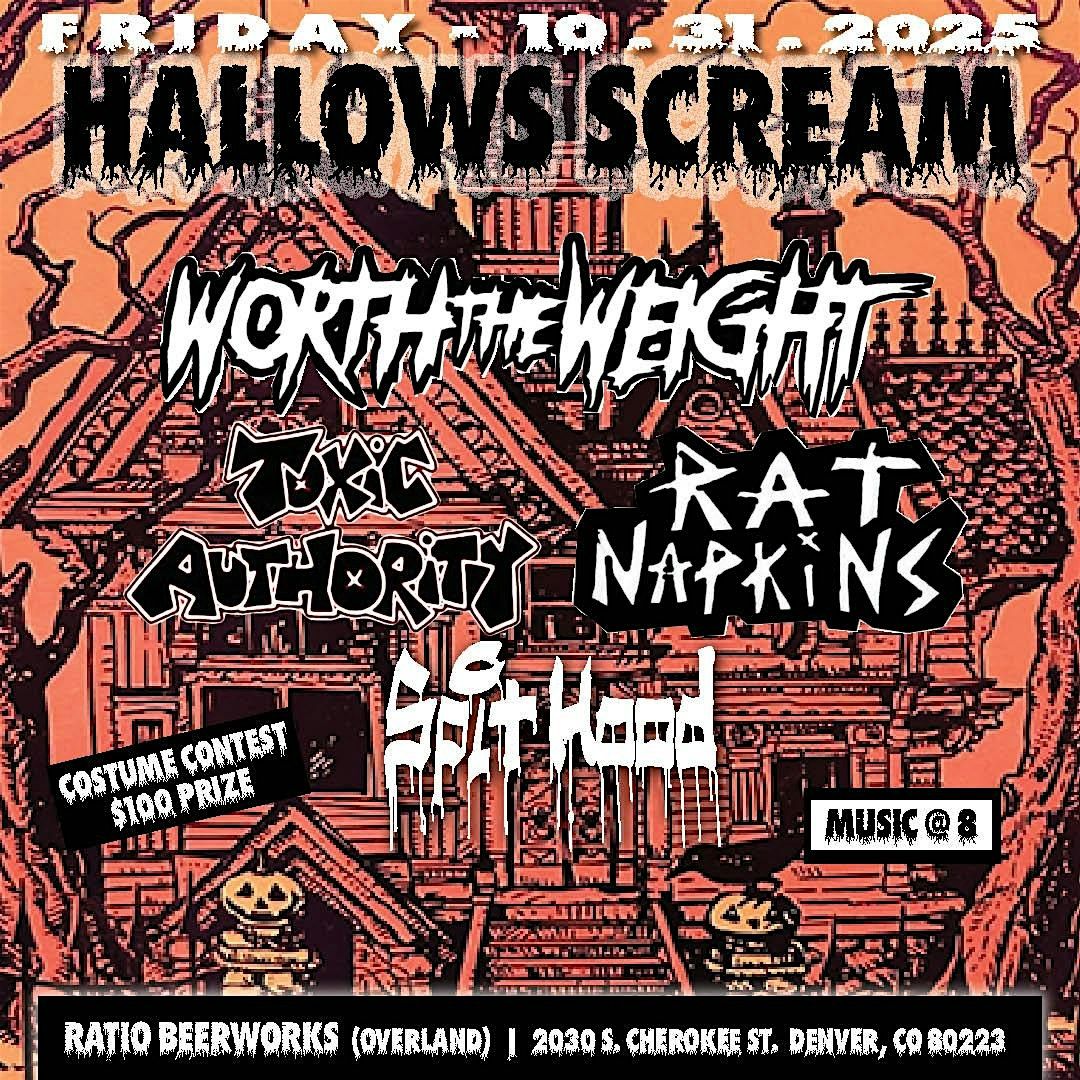 HALLOWS SCREAM - PUNK SHOW @ RATIO OVERLAND