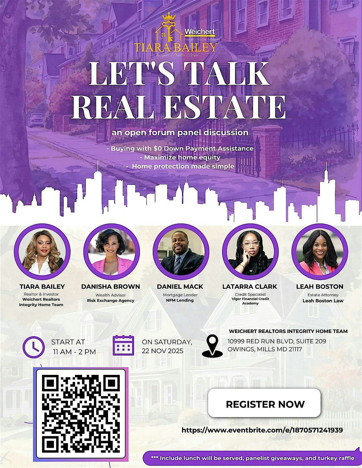 Lets Talk Real Estate- Indusrty Expert Panel and Open Discussion