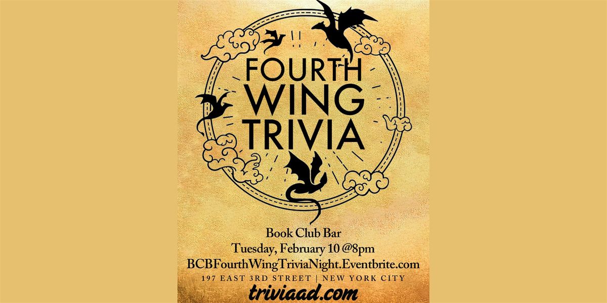 Game Night: Fourth Wing Trivia