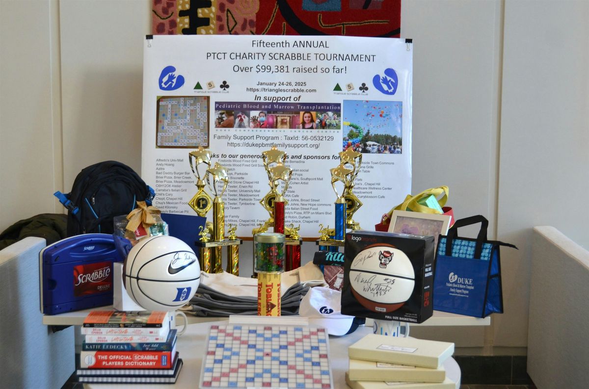 Charity Scrabble\u00ae Tournament