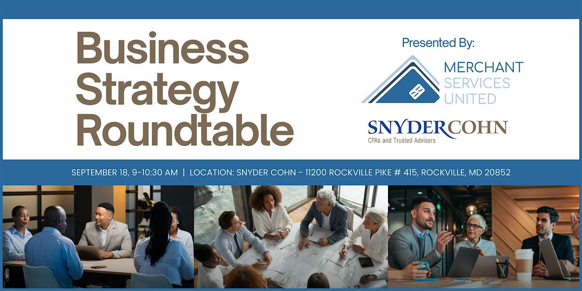 Business Strategy Roundtable