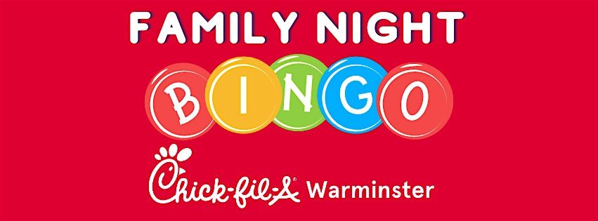 Chick-fil-A Warminster Family Bingo Night