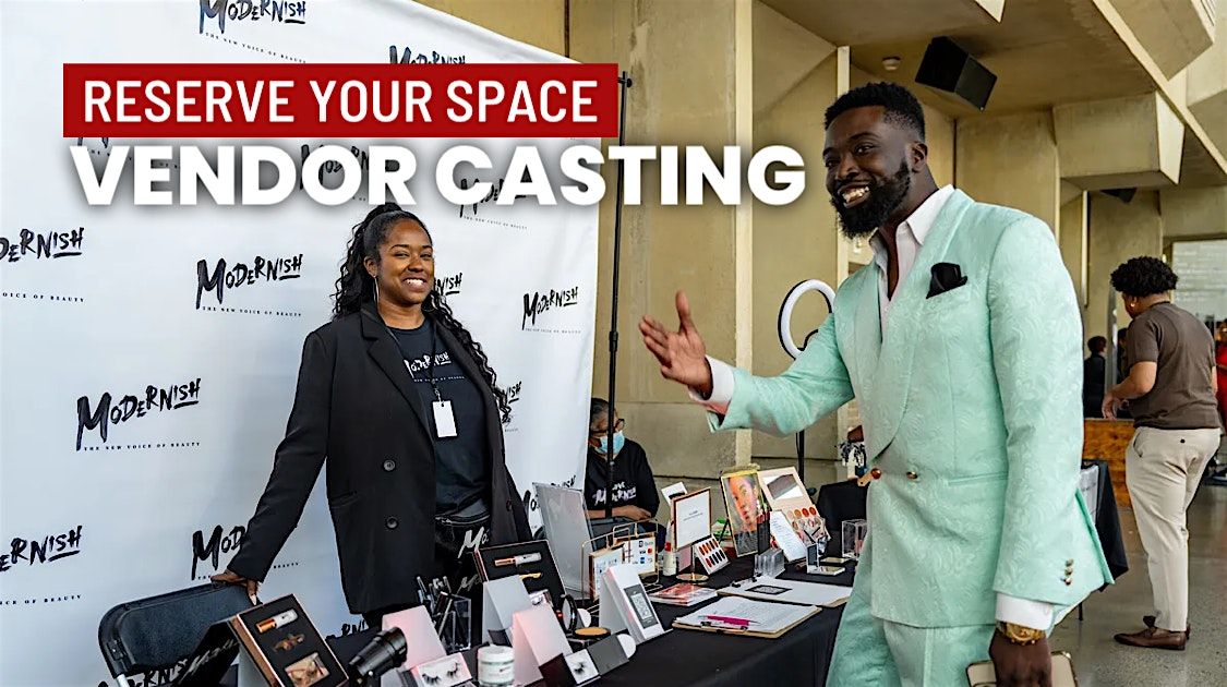 Vendor Space for Top runway Show & Market