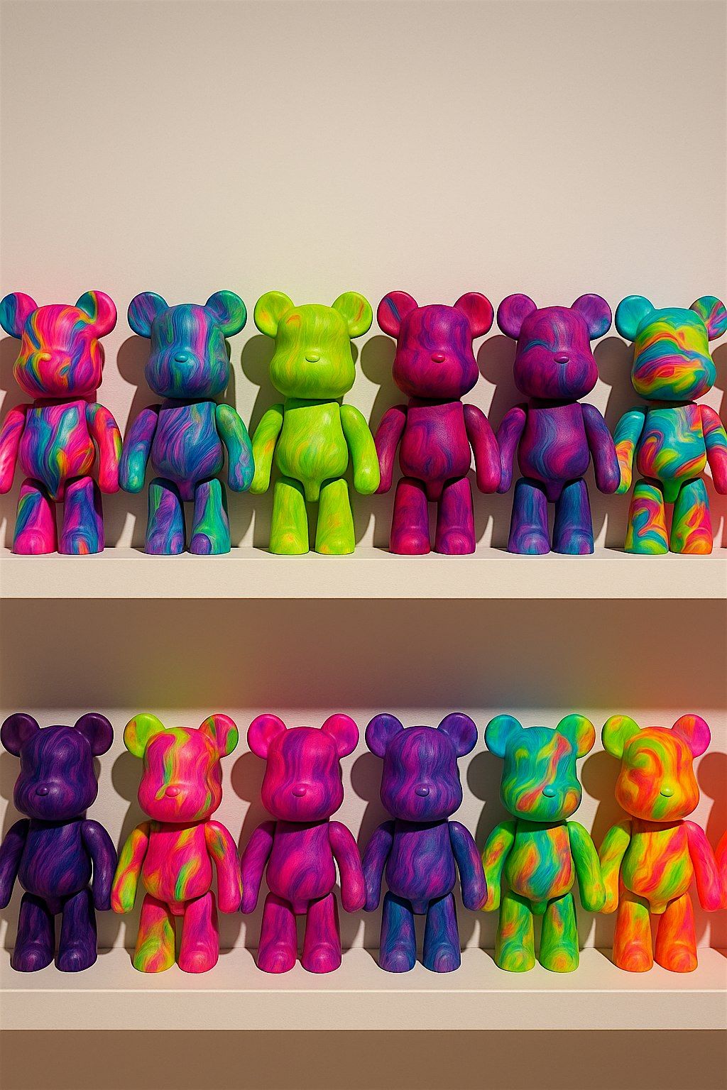 Neon Drip - Creative Paint Pouring \u2728