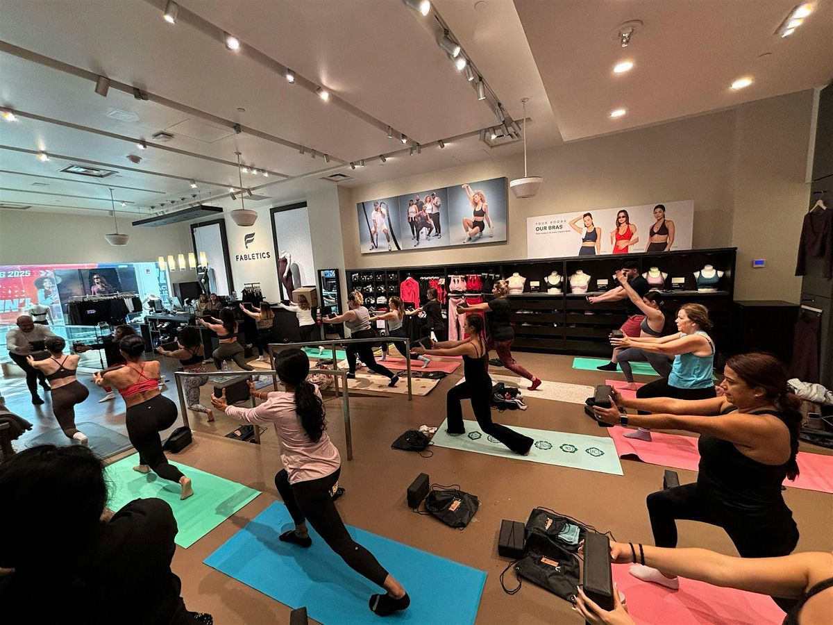 Free Yogalates & Shopping Event at Fabletics inside Garden State Plaza ...