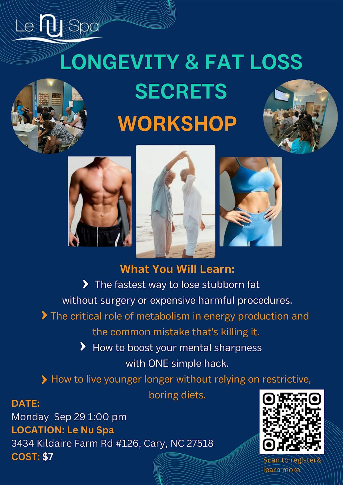 Longevity & Fat Loss Secrets Workshop