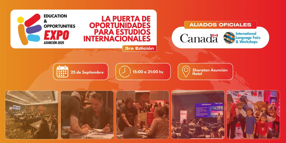 IE Education & Opportunities Expo Asunci\u00f3n 2025