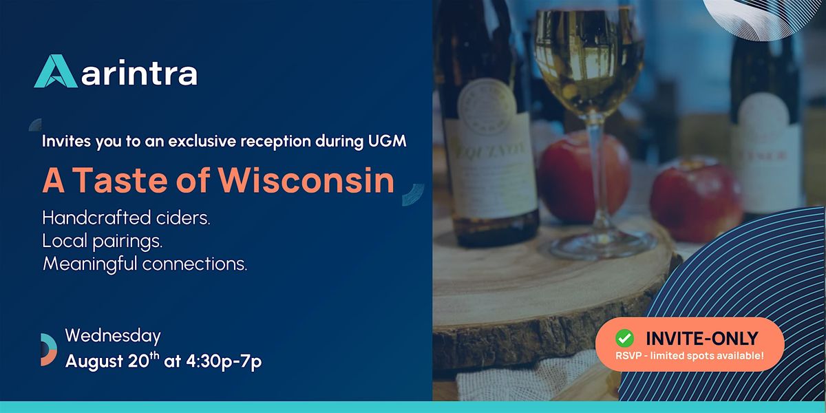 Taste of Wisconsin: Hosted by Arintra @ UGM
