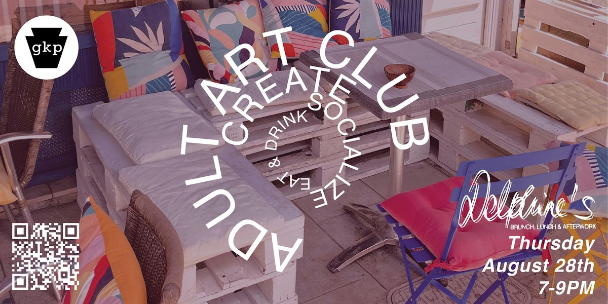 Creative Apero & Social Art Night at Delphine's (Nice, FR)