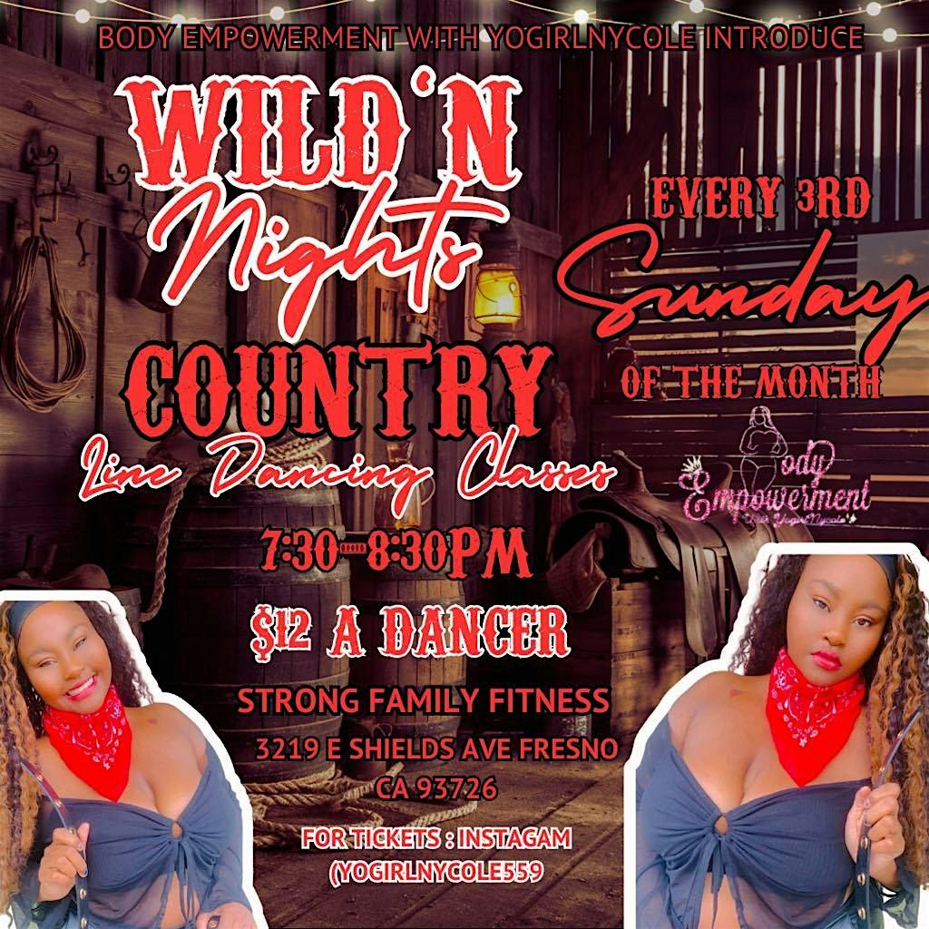 Wild\u2019N nights Country Line Dance Class