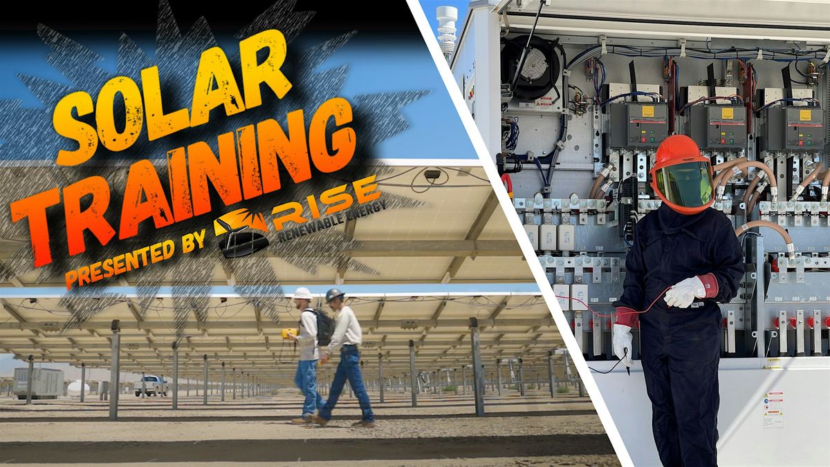 Utility Solar New To Industry Training