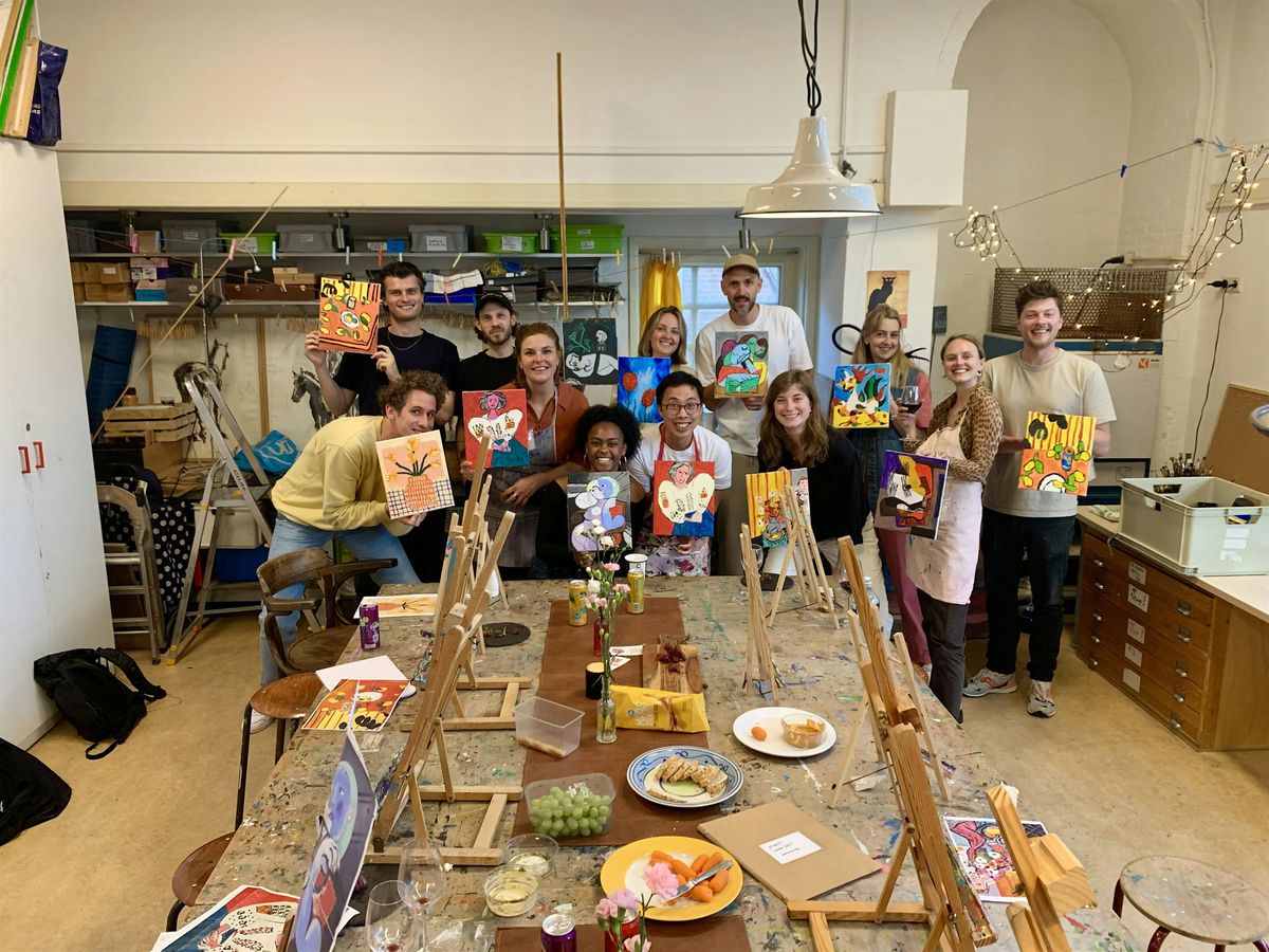 Painting Workshop with Drinks & Bites