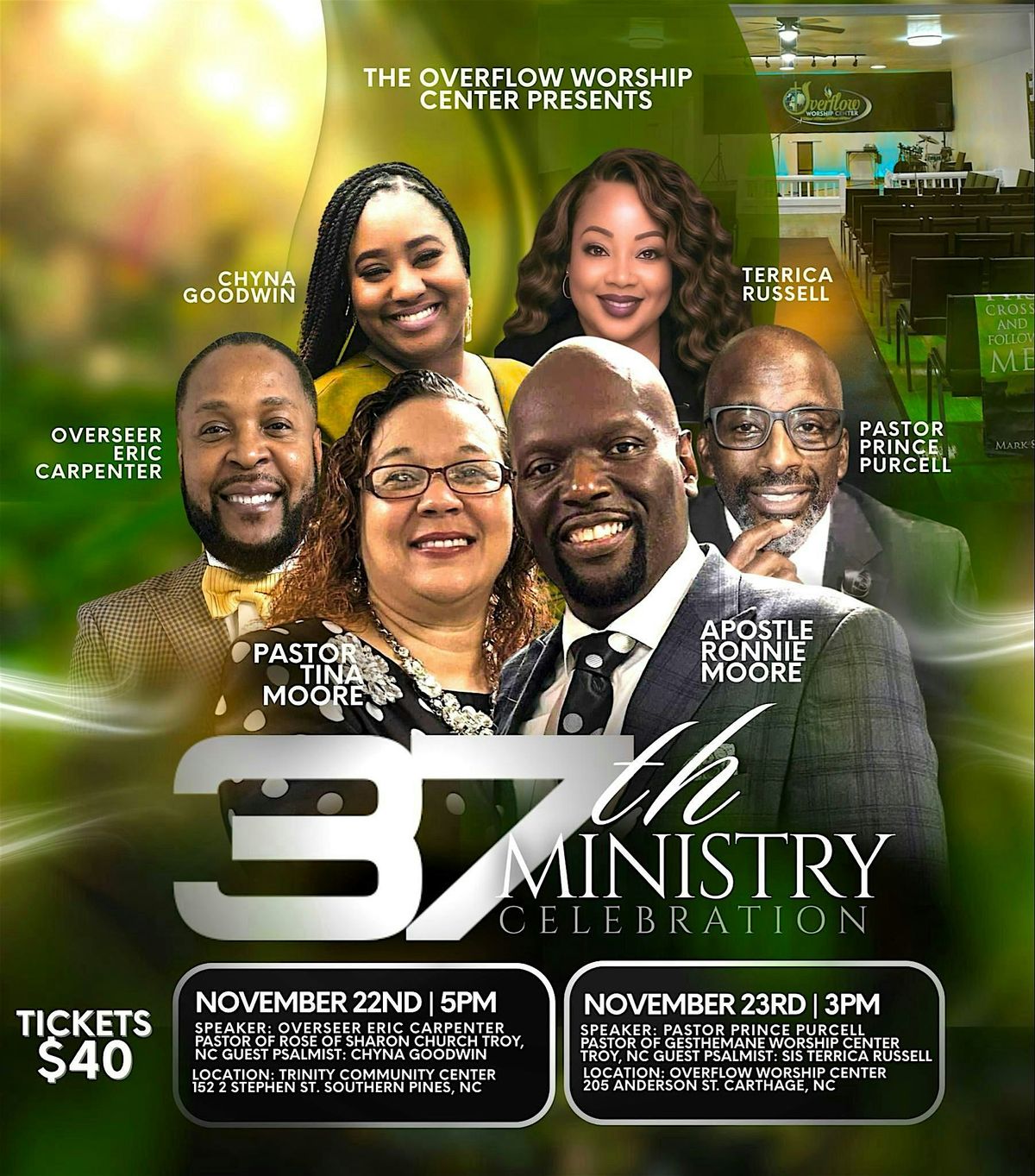 Ministry celebration 37yrs