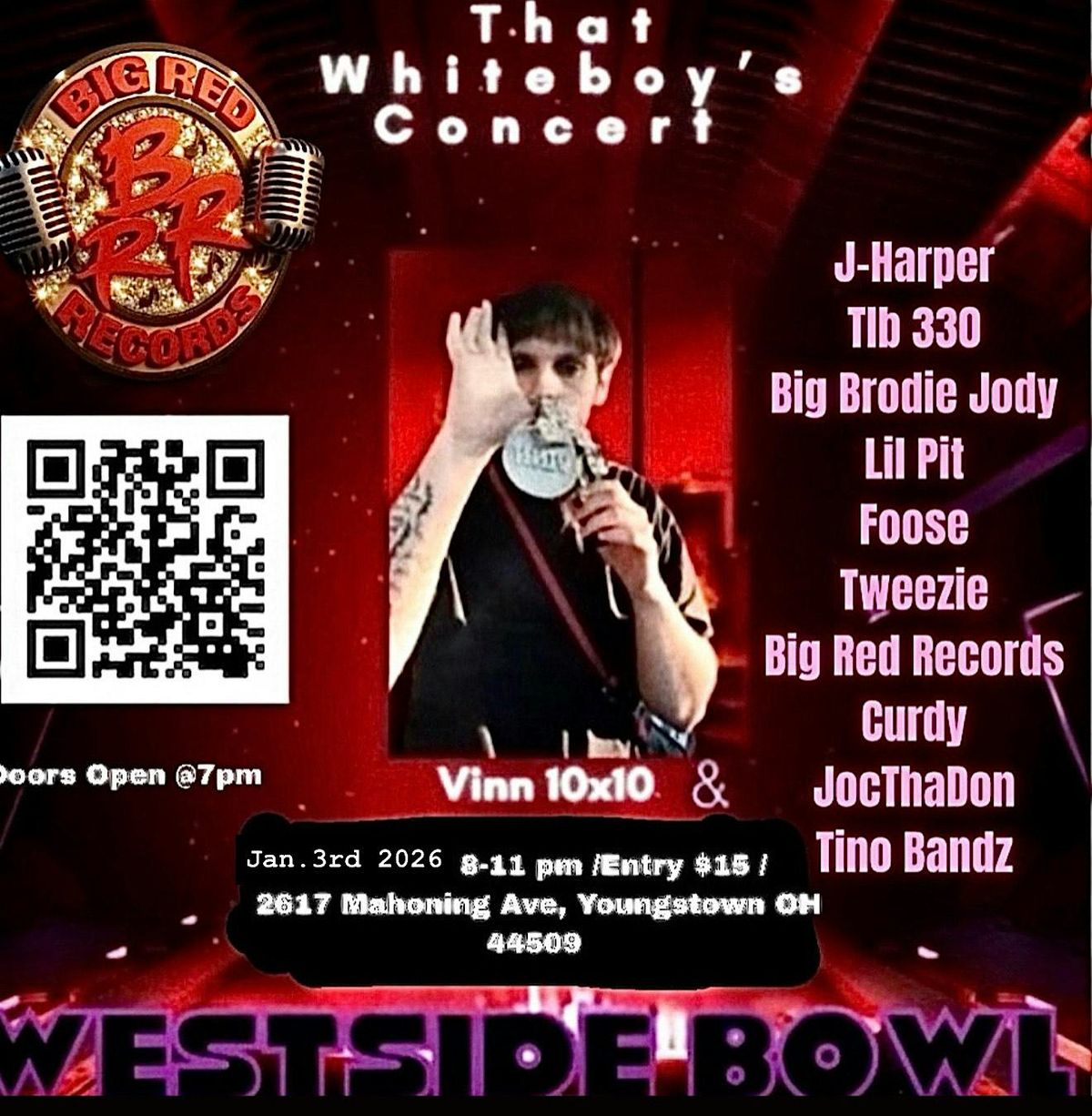 Vinn 10x10: That Whiteboy's Concert