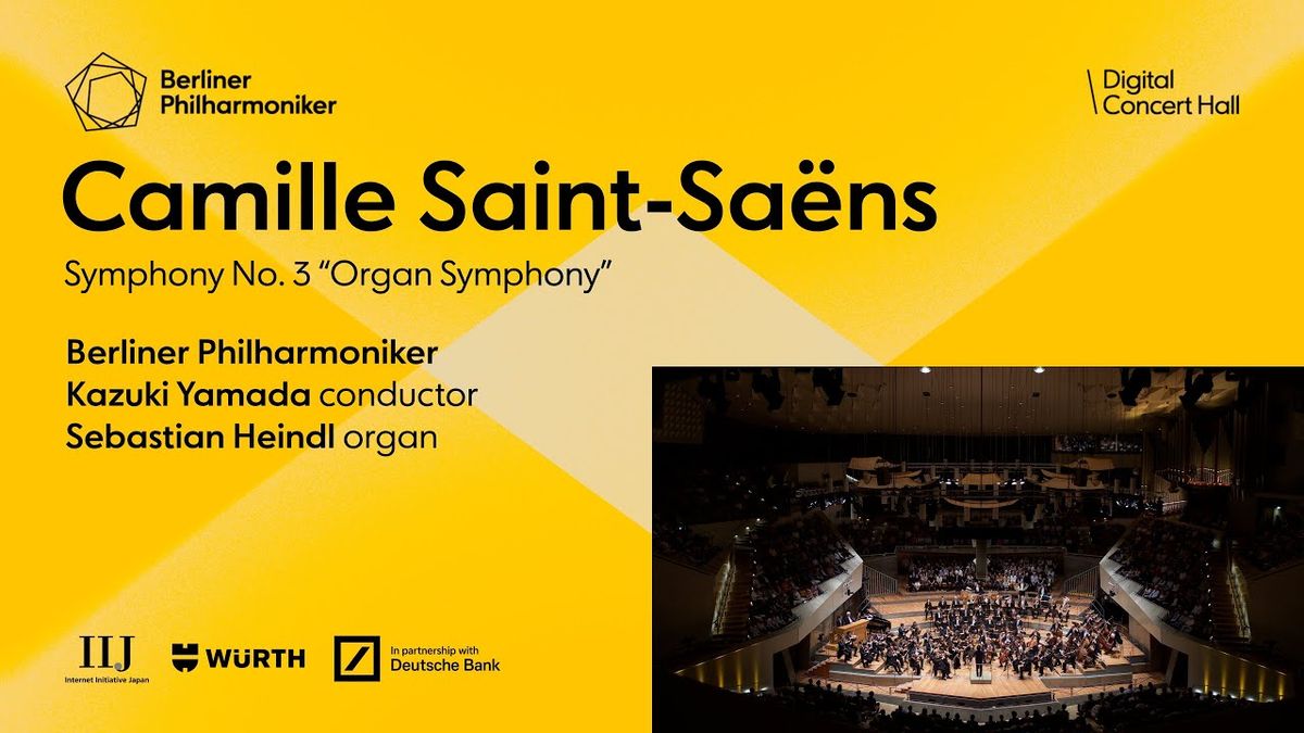 National Symphony Orchestra - Saint and Saens Organ Symphony at Kennedy Center Concert Hall