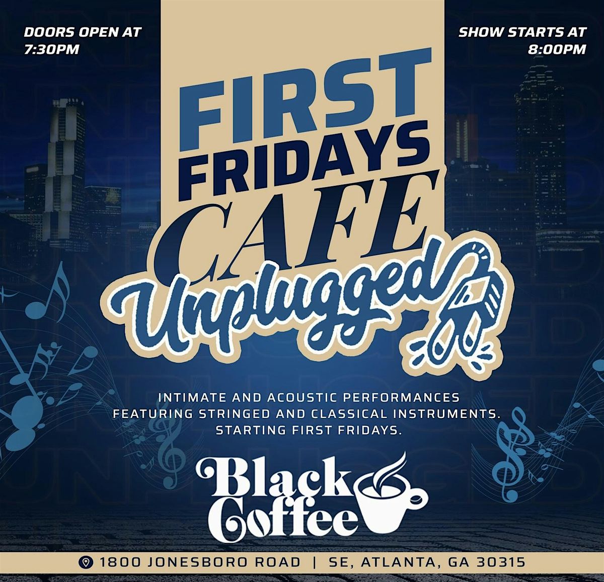 Cafe Unplugged: A First Friday Listening Experience