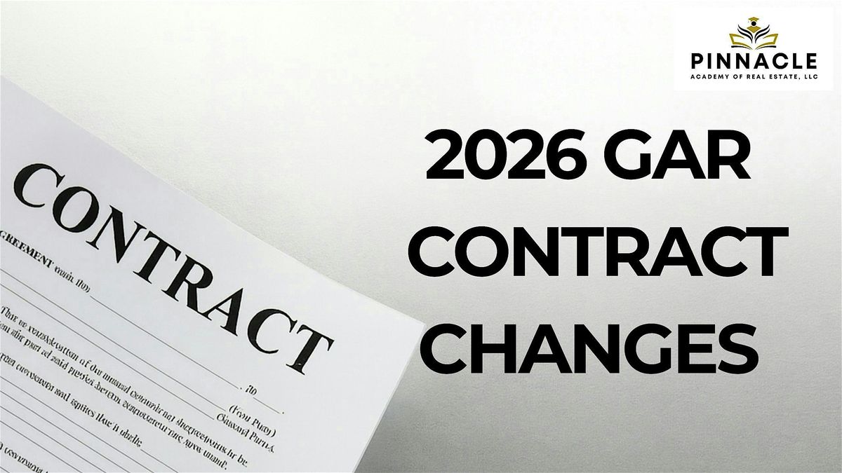 2026 GAR Contract Changes