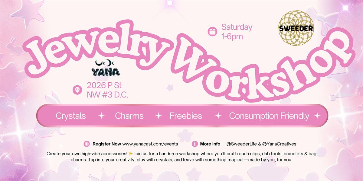 Jewelry Workshop $35 @ Venue in Dupont Circle
