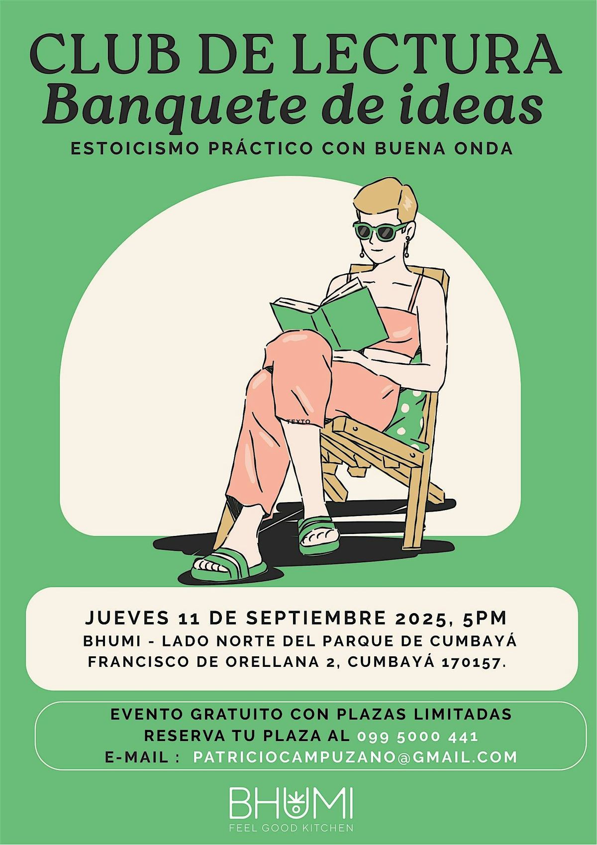 Club de Lectura - Banquete de ideas - BHUMI
