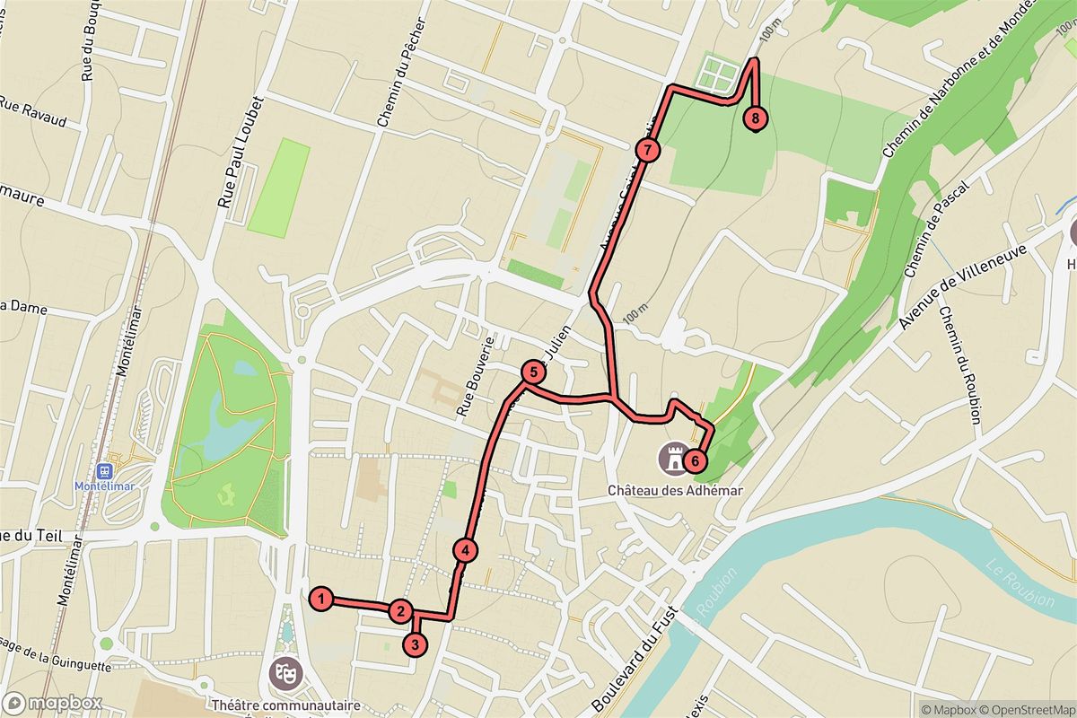 Mont\u00e9limar Audio Tour: Palaces, Battles, and Sacred Stones