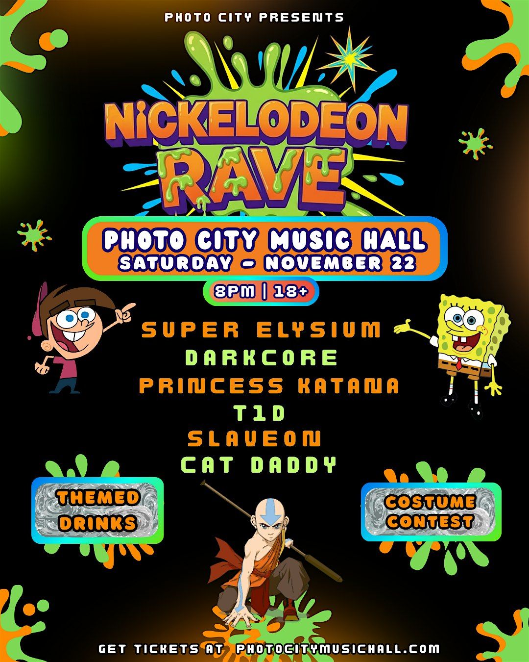 Nickelodeon Rave - Rochester, NY