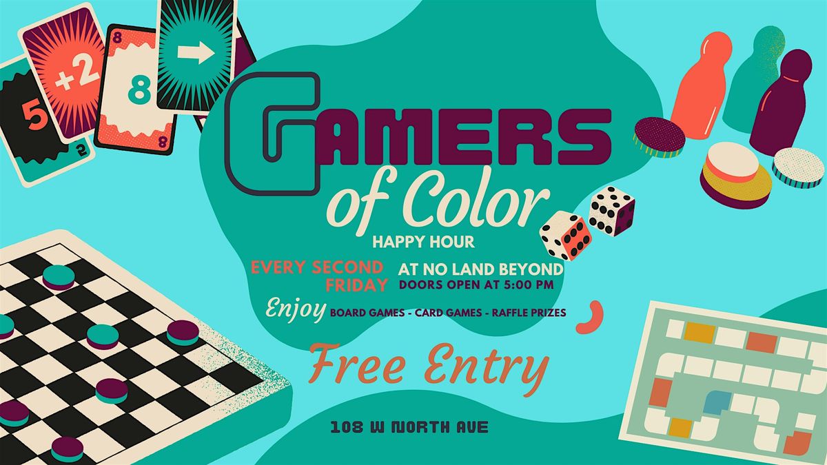 Gamers of Color Happy Hour: A Monthly Meetup at NLB