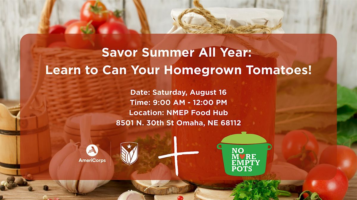 Food Preservation Series: Tomatoes