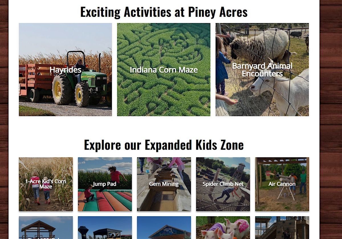 ICC'S FALL FAMILY FUN AT PINEY ACRES