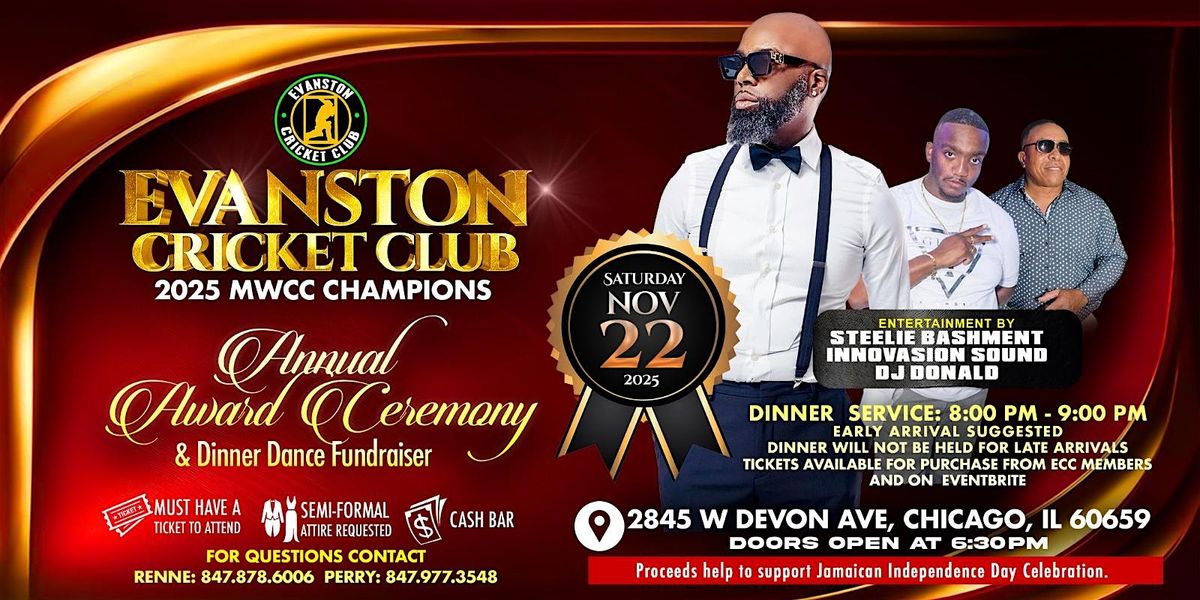Annual Award Ceremony & Dinner Dance Fundraiser