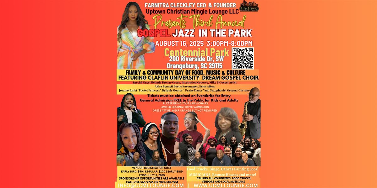 Third Annual Gospel Jazz in the Park