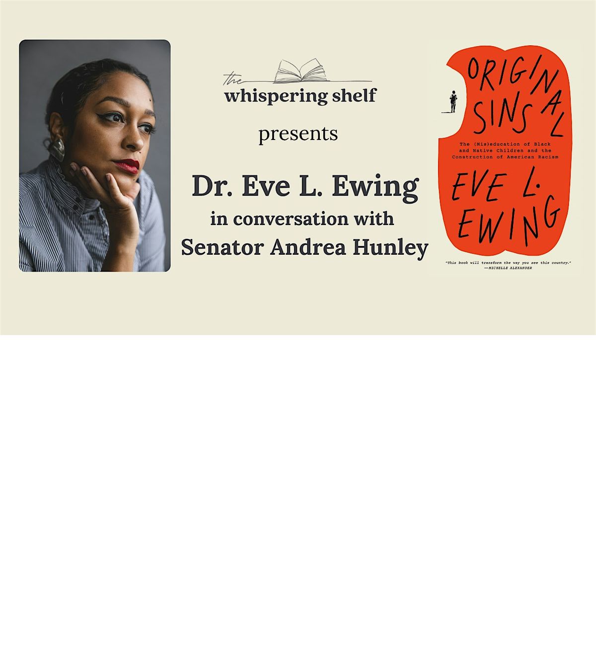 Dr. Eve L. Ewing in Conversation with Senator Andrea Hunley