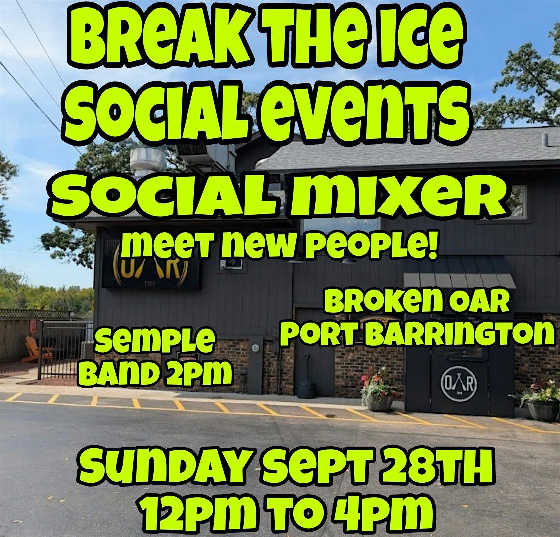 Social Mixer Broken Oar Port Barrington Sept 28th 2025