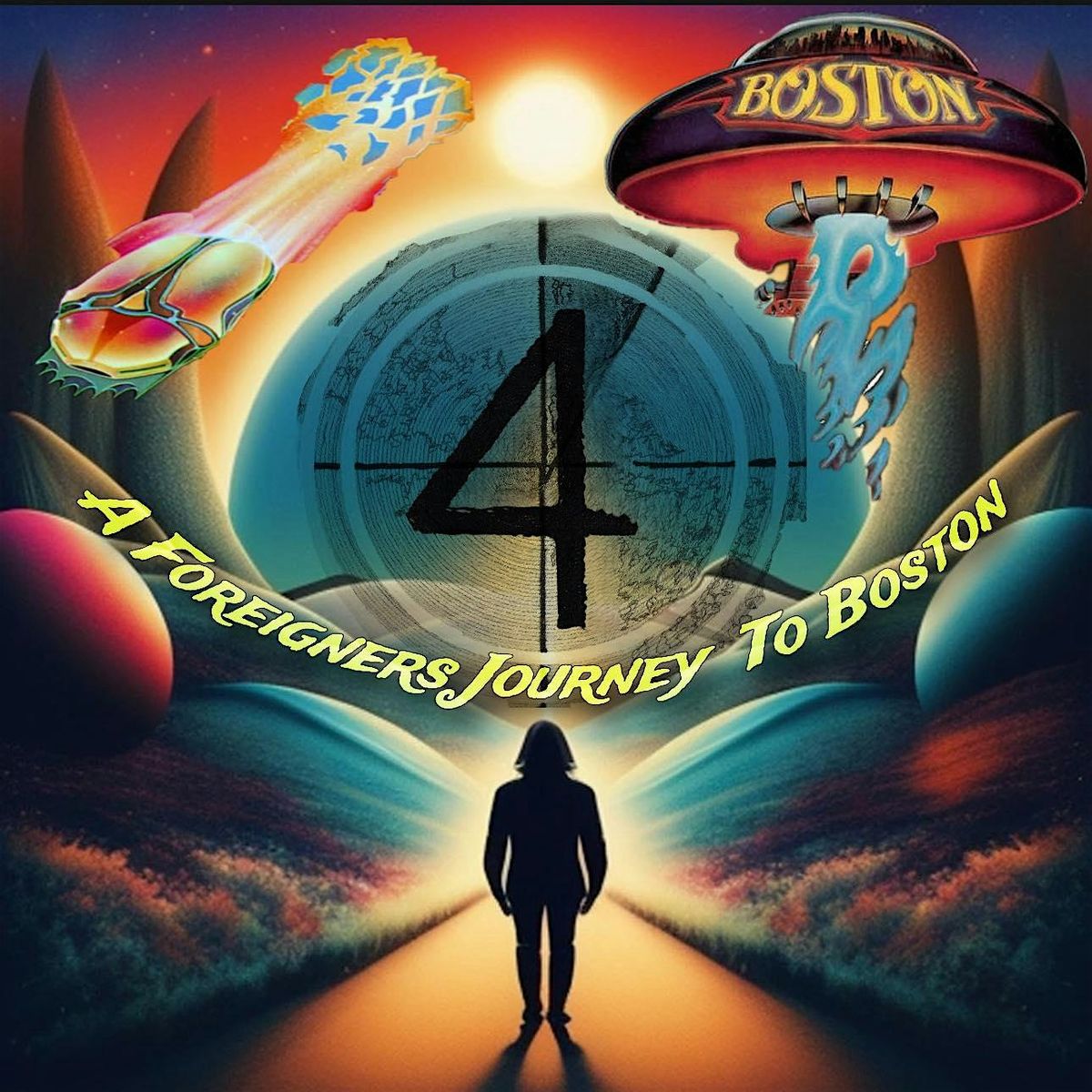 A FOREIGNER'S JOURNEY TO BOSTON @ ROANOKE LIVE