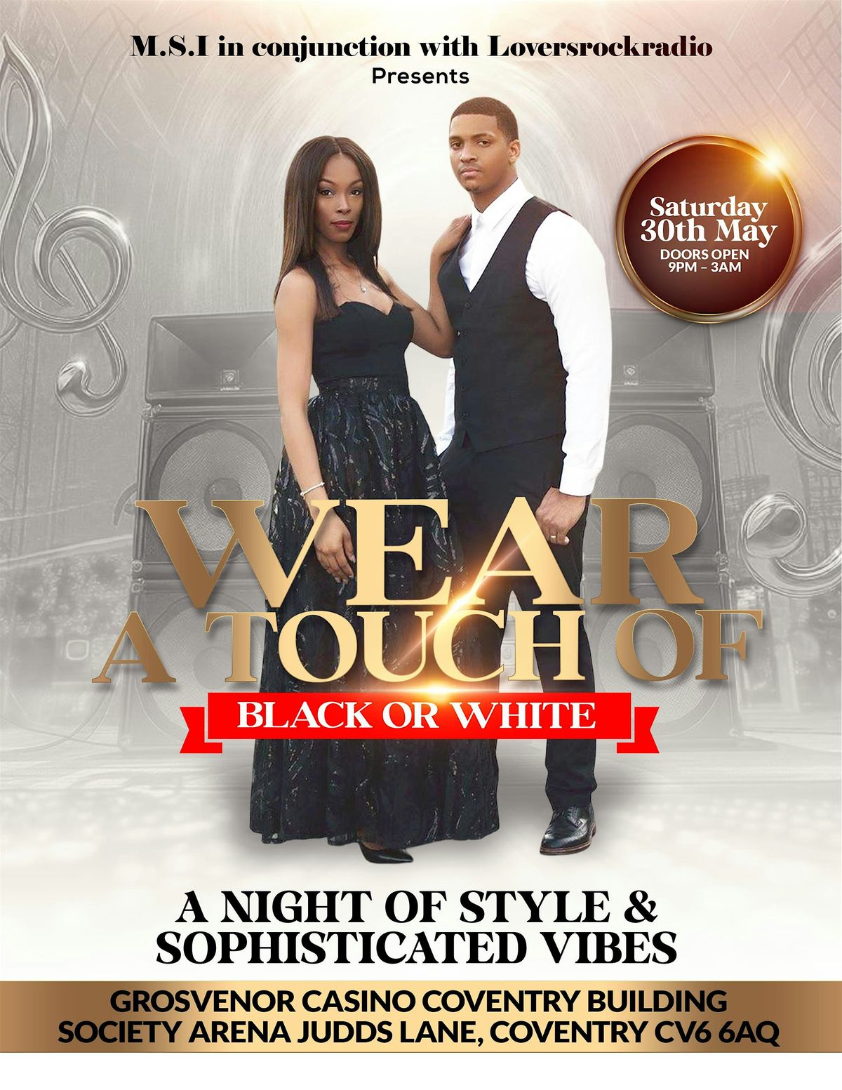Wear A Touch Of Black & White Party