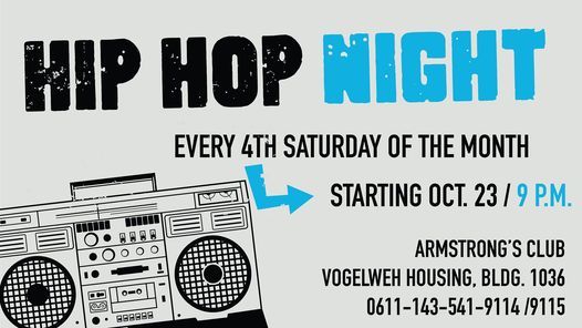 Hip Hop Night at Armstrong\u2019s Club
