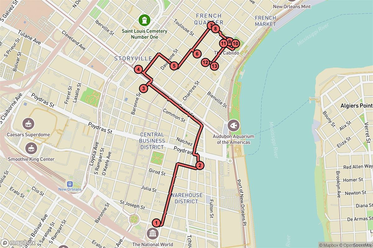 New Orleans Audio Tour: Legends, Landmarks & Jazz Echoes