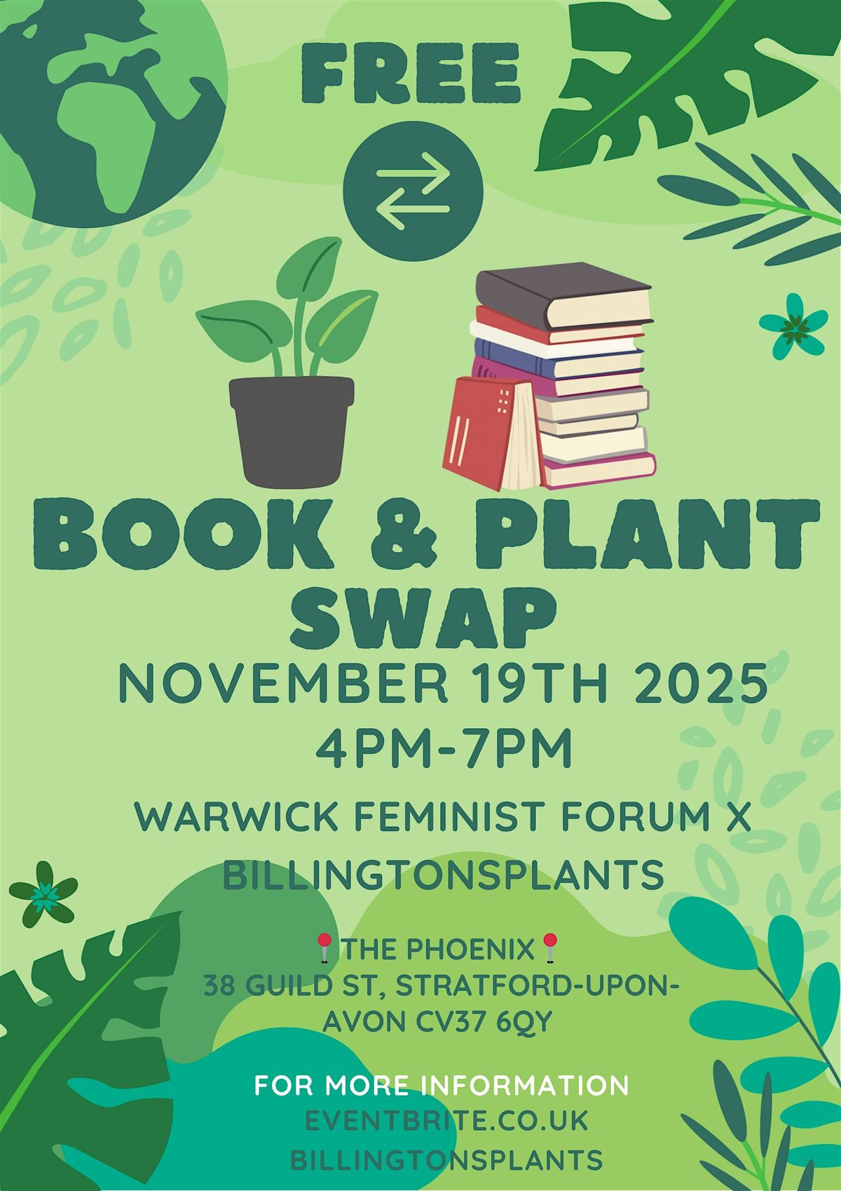 Book And Plant Swap