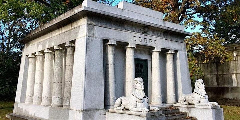 Preservation Detroit Woodlawn Cemetery Tour 2025