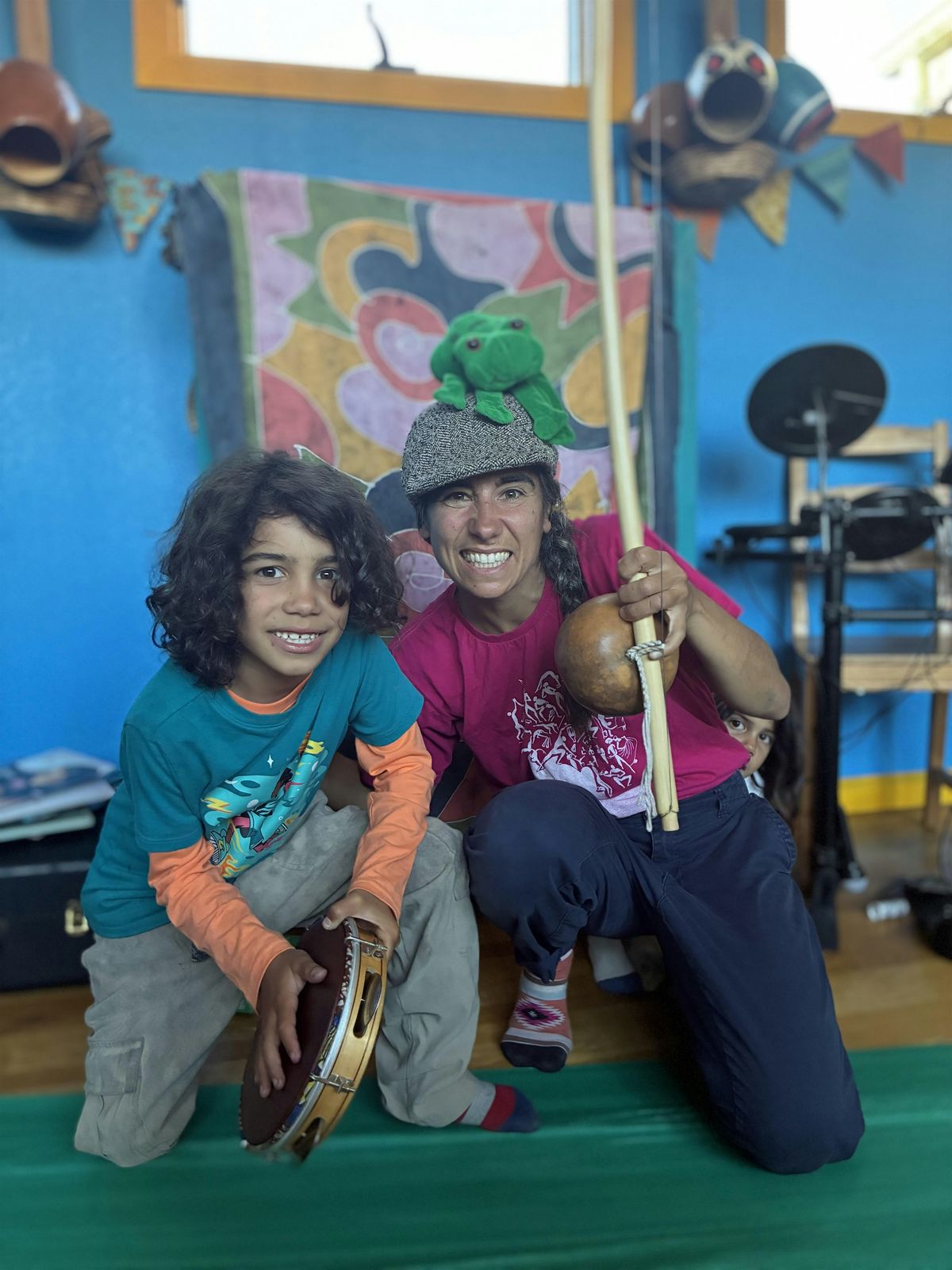 Pre Capoeira with Tu Chegas 4-5 year olds