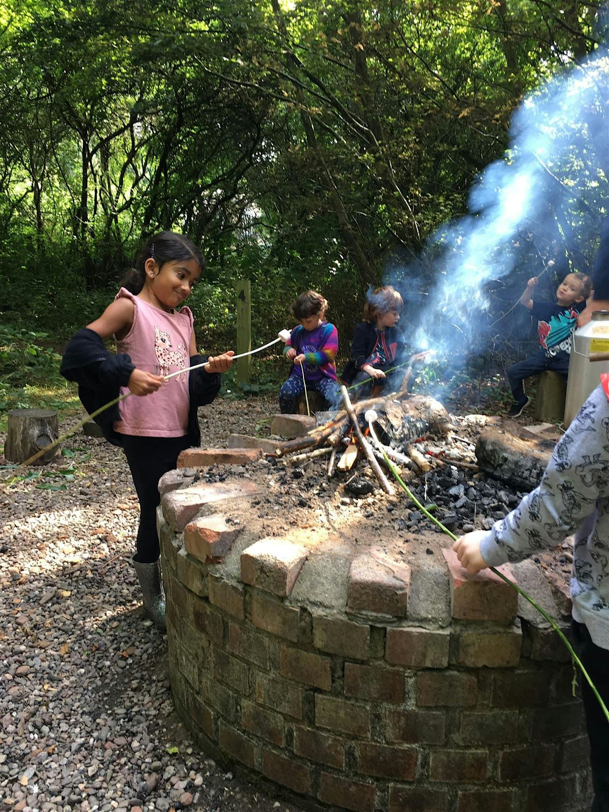 Bushcraft Summer Holiday Club. For ages 5 - 12