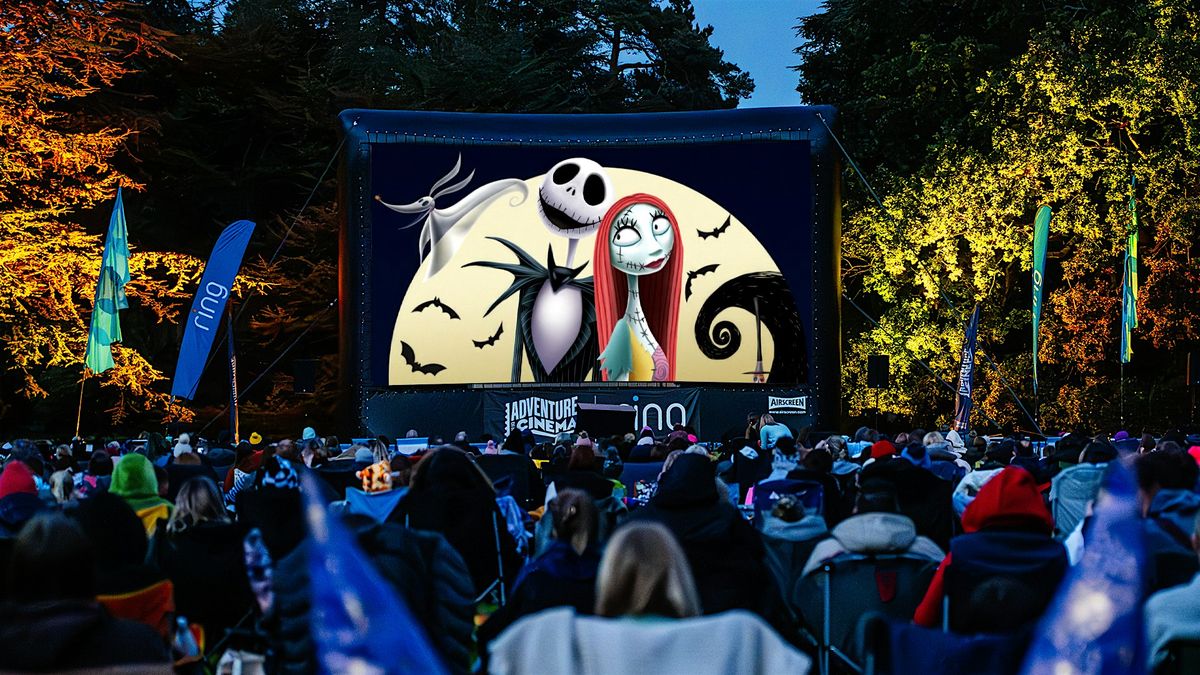 Nightmare Before Christmas Outdoor Cinema at Hylands Estate