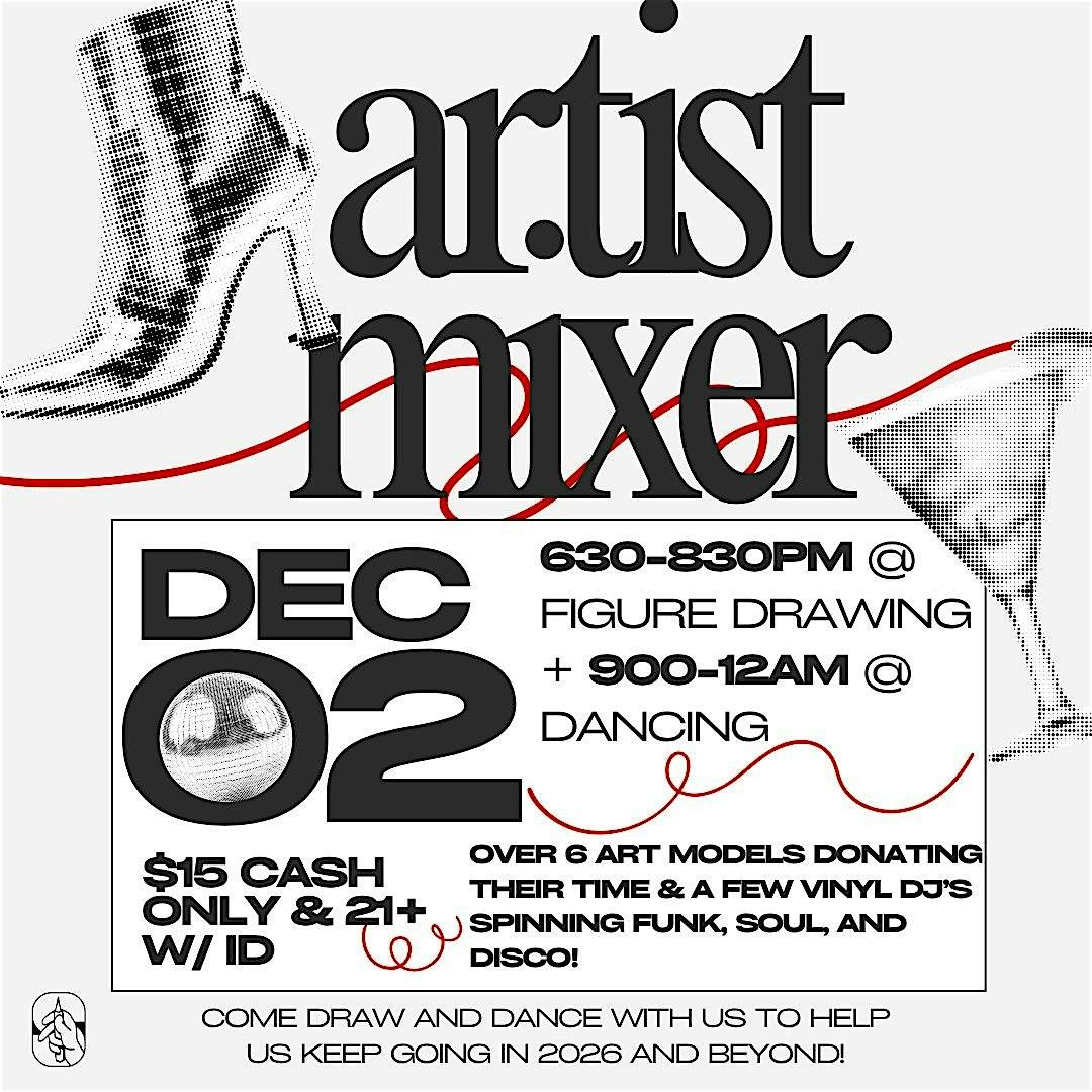 Figure Drawing + Dance Party