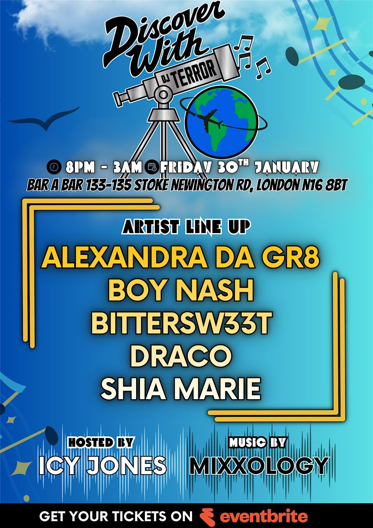 Discover With DJ TERROR Live